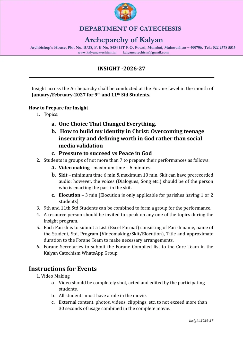 Insight 2026-27, page 1